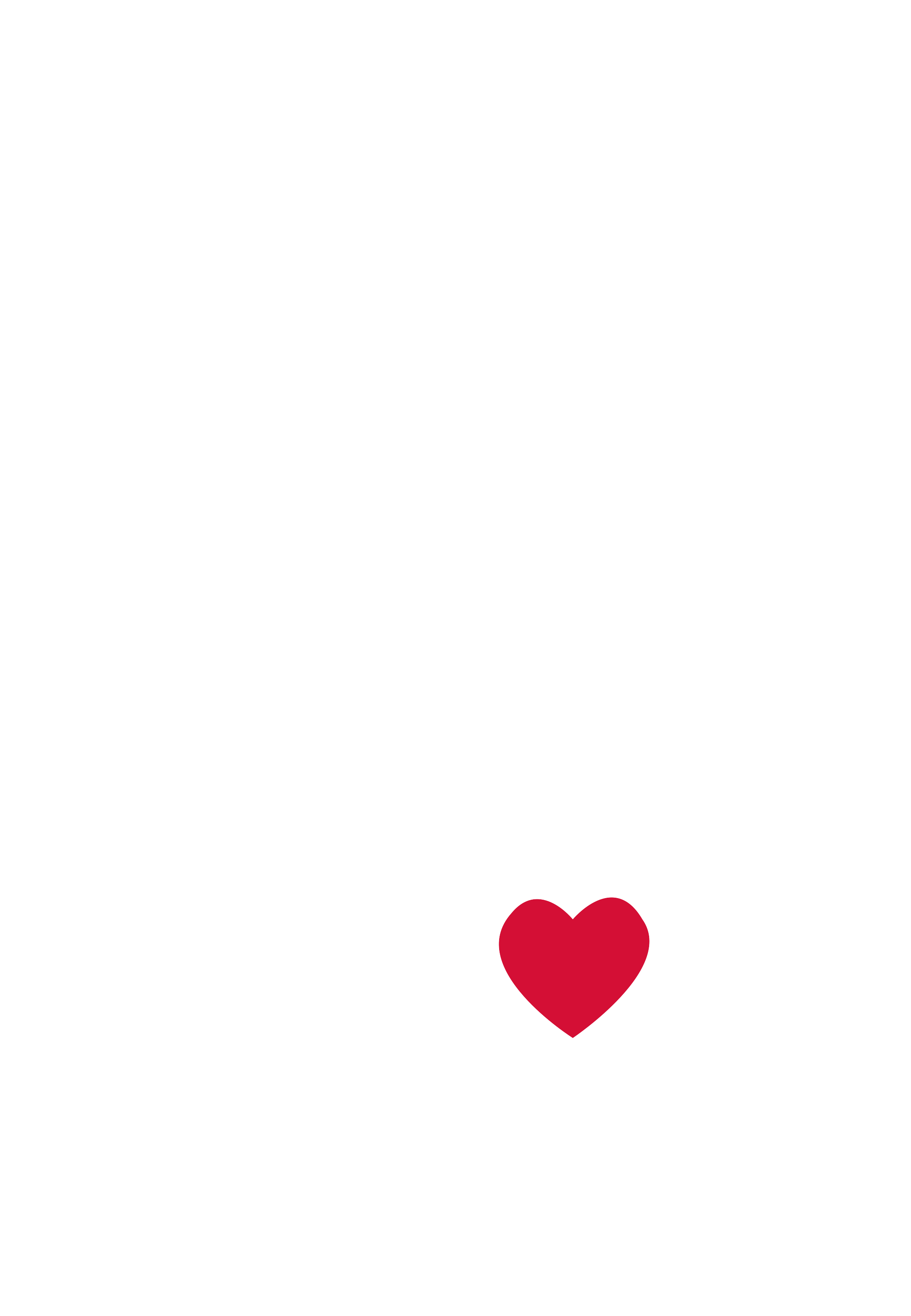 Das Logo von speisekarte.de ist eine stilisierte aufgeklappte Speisekarte mit einem roten Herzen auf der Vorderseite